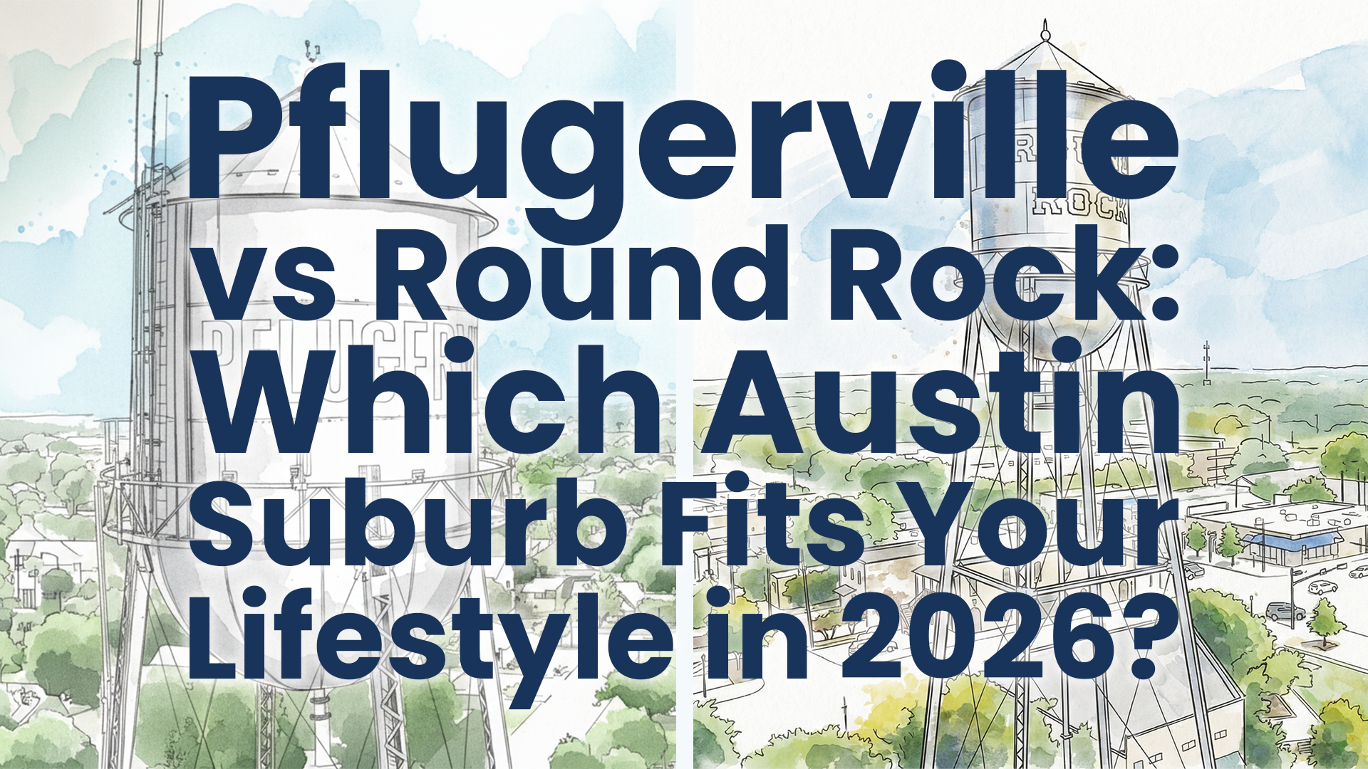 Pflugerville vs Round Rock: Which Austin Suburb Fits Your Lifestyle in 2026? — Jose Lara, REALTOR®, GRI